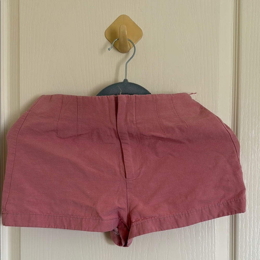 Zara Pink High Waist Shorts